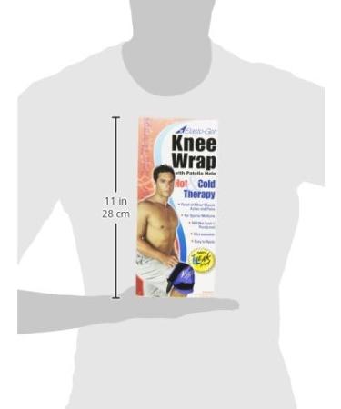 Elasto-Gel Large/X-Large Knee Wrap KW6005 | Hot/Cold Therapy - Buy Online on GoSupps.com