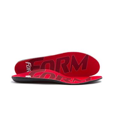 Form Premium Narrow Insoles for Comfort & Maximum Pain Relief  Ideal for Narrow Shoes & Boots Women's 5.5 - 6 Red