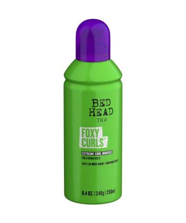 Bed Head by TIGI Foxy Curls Curly Hair Mousse 8.4 oz - Strong Hold (Pack of 2) - Buy Online on GoSupps.com