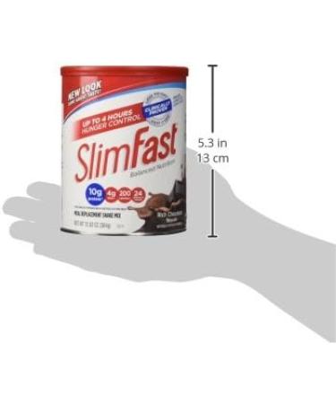 Slim-Fast 3-2-1 Plan Optima Shake Mix Chocolate Royale -- 12.83 oz - Buy Online on GoSupps.com