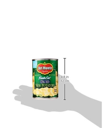 Del Monte Diced New Potatoes 14.5 oz - Convenient and Delicious Side Dish - Buy Online on GoSupps.com
