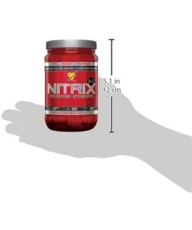 BSN Nitrix 2.0 - Unflavored, 180 Tablets | Premium Nitric Oxide Supplement - Buy Online on GoSupps.com