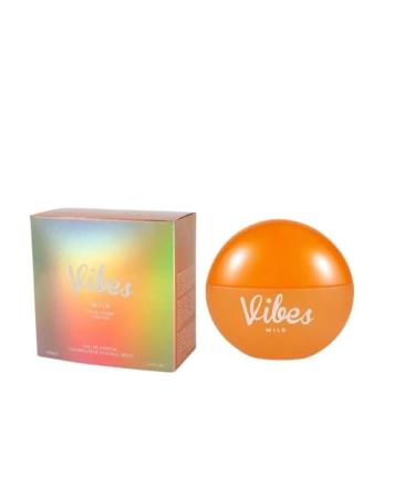 Vibes Wild Eau de Parfum pour Femme Floral and Fruty Gourmand Fragrance for Her 3.4 Fl. Oz.