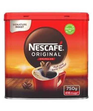 Original Coffee Granules Rich and Bold Instant Coffee 750g (416 Mugs Per Tin*) (1 Tin x 750g Original) Original 750 g (Pack of 1)