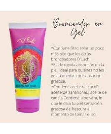 D Luchi Bronceador en Gel - Bronceado Duradero y Natural | Env o Internacional Disponible - Buy Online on GoSupps.com