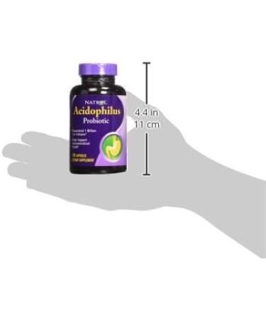 Natrol Acidophilus Probiotic 150 Capsules - Boost Gut Health & Immunity - 75g - Shop Internationally - Buy Online on GoSupps.com