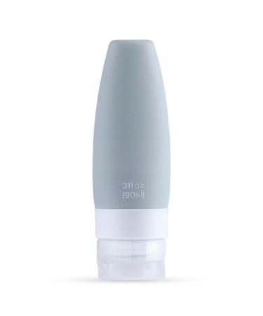 kawehiop Travel Dispenser Bottle Shower Gel Toothpaste Squeeze Tube Reusable Leakproof Dispensing Container Personal Care Gifts Blue 90ML