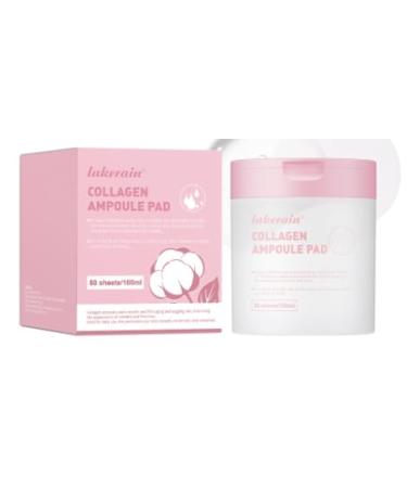 ISBEAUSOLS collagen ampoule cleaning pad 80 sheets