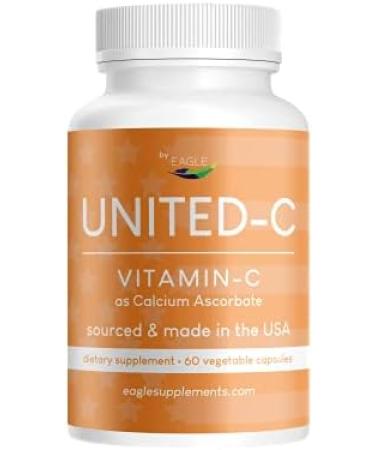 Eagle United C - USA Made Vitamin C Supplement for Immune Support - Buy Online on GoSupps.com
