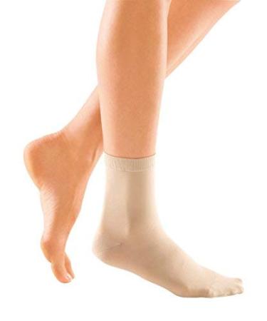 circaid Compression Anklet Pair Standard Size Standard Beige - New