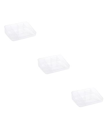 FOMIYES 3pcs box Shadow Blusher Eye Powder Acrylic Organizer Pressed Display Makeup Desktop Lipsticks Stand