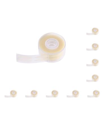 10 sets of 600 pieces/box invisible double-sided eyelid tapes sticker adhesive eyelid stripes instant eye lift tape 10s set (multi-colored)