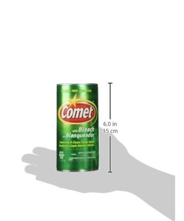 Comet Bleach Cleaner 14oz - Scratch Free Powerful Stain Removal | International Shipping Available - Buy Online on GoSupps.com