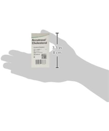 Accutrend Cholesterol Test Strips (25 Count) - Fast & Accurate Results - Buy Online on GoSupps.com
