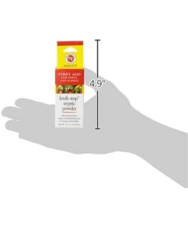 Miracle Care Kwik Stop Styptic Powder 0.5 Oz - Fast-Acting Pet First Aid Treatment - Buy Online on GoSupps.com