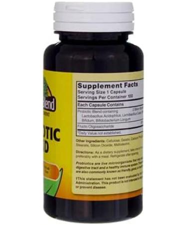 Nature's Blend Probiotic Blend 100 Capsules (Pack of 3) - Buy Online on GoSupps.com