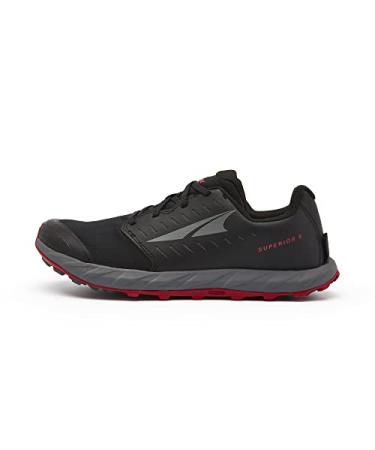 ALTRA Men's AL0A546Z Superior 5 Trail Running Shoe 10.5 Black/Red