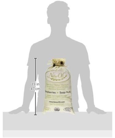 Organic Soap Nuts - 2 Lbs (480 Loads) | Eco-Friendly Laundry Soap + Travel Bottle & Wash Bags - International Shipping Available - Buy Online on GoSupps.com