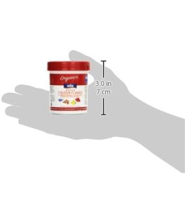S ll Organix Super Color Flakes - Protein-Rich Lining Flakes for Vibrant Decorative Fish | 130 ml (1 Pack) - International Shipping Available - Buy Online on GoSupps.com
