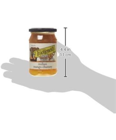 Tracklements Indian Mango Chutney - Ideal Condiment for Curries & Coronation Chicken | Gluten Free, Vegetarian & Vegan Friendly | 335g Jar - Buy Online on GoSupps.com