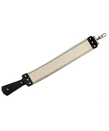 Razor Emporium Russett Horsehide & Canvas Straight Razor Strop | Handmade in USA - Buy Online on GoSupps.com