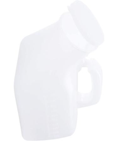 Male Urinal for Individuals Who Find It Impossible Or Difficult to Get Out of Bed During Sleep-1000ML Happy - Buy Online on GoSupps.com