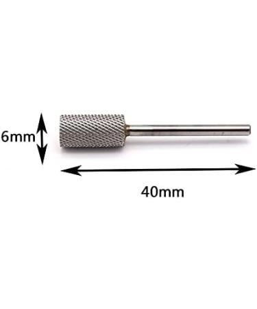 Nail Drill Bits Tungsten Steel Nail Grinding Head Cuticle Removal Tools for Nail Polishing and Manicures - 2.35mm Diameter Shank - Buy Online on GoSupps.com