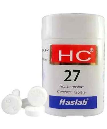 Haslab HC 27 (Uva Ursi Complex) (20g)/Free Ujala Eye Drops
