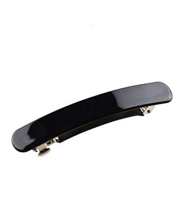 2 Pack Black Metal Spring Clips French Barrettes for Chic Styling - Buy Online on GoSupps.com