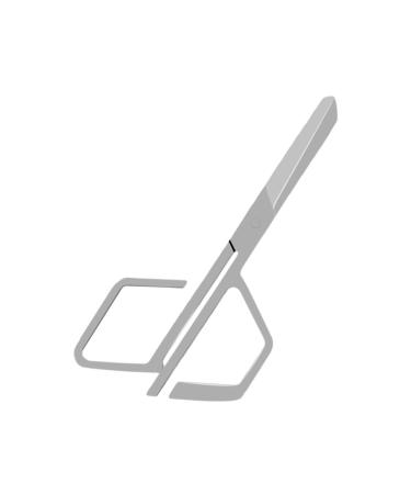 Ipetboom Nose Hair Nostril Hair Vibrissa Trimmer Facial Hair Remover Tool Lopper Nose Trimming Vibrissac Eyebrow Beauty Stainless Steel 9.7x4.6cm Silver