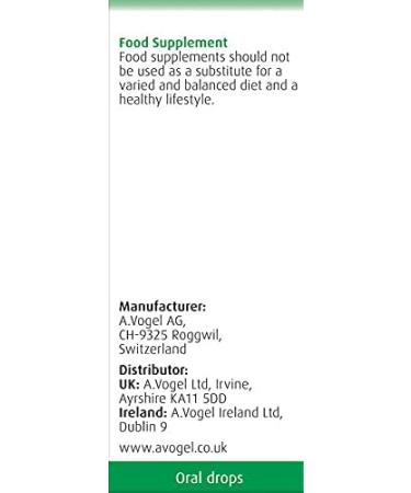 A.Vogel Menosan Sage Drops 50ml - Organic Fresh Sage Extract - Vegan Herbal Supplement - Buy Online on GoSupps.com