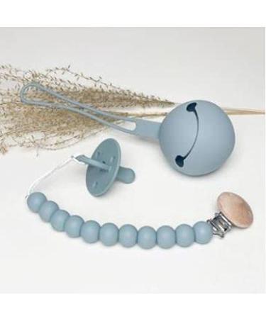 Doralie Pacifier Box Bag & Strap - Stylish Anthracite Storage Solution for Pacifiers | Shop Internationally - Buy Online on GoSupps.com