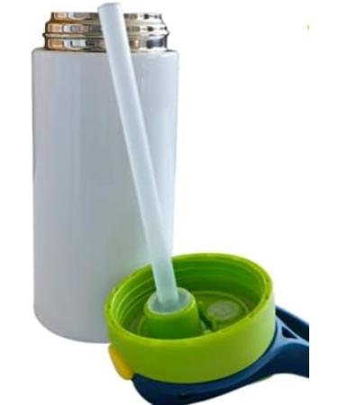 2 Pack 12oz Sublimation Toddler Tumblers - Pink and Blue Lids - Buy Online on GoSupps.com