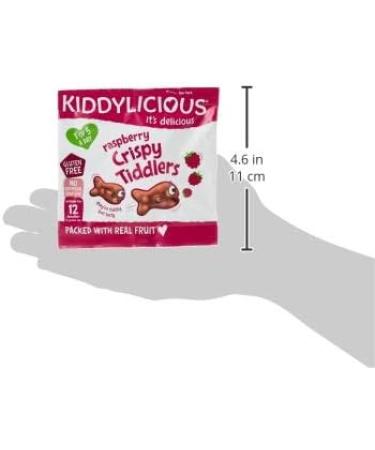 Kiddylicious Raspberry Crispies Tiddlers 12g - Buy Online on GoSupps.com