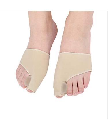 2 Pcs Toe Protection Foot Brace Support for Toe Protector Foot Toe Straighteners for Bent Toes Thumb Valgus Corrector