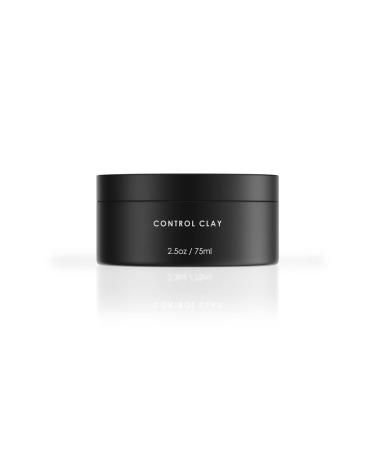 Control Hair Clay for Men by Forte Series | Easy Application | Clay Pomade for Effortless Control, Texture, and All-Day Hold | Soft and Creamy Hair Texturizer, (2.5 Oz)
