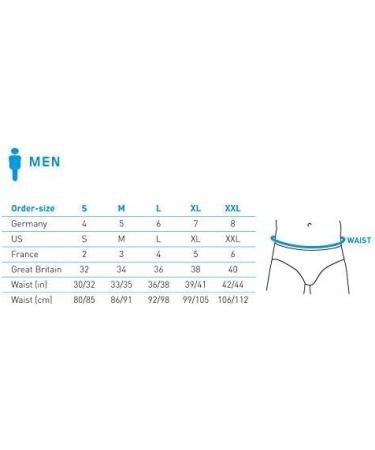 PROTECHDRY Men's Washable Urinary Incontinence Cotton Boxer Brief - Black Large (1 Pack) - Buy Online on GoSupps.com