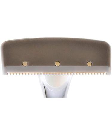 Bro Shaver Back Hair Shaver | Men's Body Razor for Wet or Dry Use | Original Double Edge Razor with 3 Blades - Buy Online on GoSupps.com