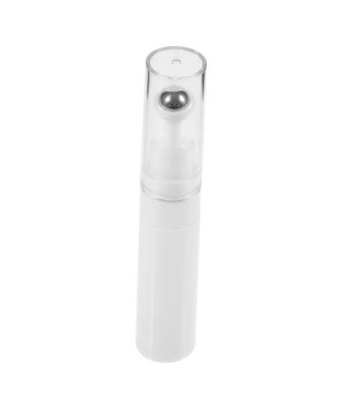PLAFOPE Eye Cream Bottle Refillable Eye Serum Bottle Eye Cream Roller Eye Serum Empty Bottle Refillable Bottle Empty Roller Ball Applicator Refillable Roller Bottle Eye Cream Applicator 13.00X1.70X1.70CM White
