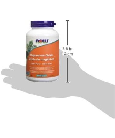 Now Foods Magnesium Oxide Powder 227g Unflavored 227 g (Pack of 1) - Buy Online on GoSupps.com