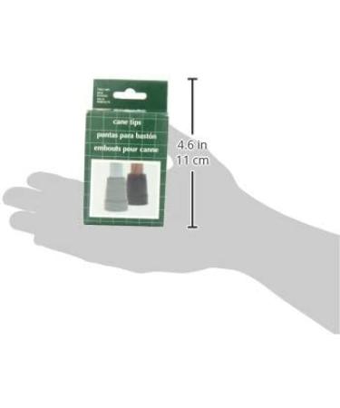 Replacement Cane Tips - 3/4 Inch Diameter (Gray) - Pack of 2 - Buy Online on GoSupps.com