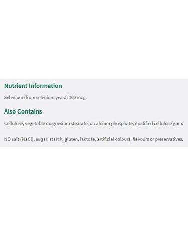 Jamieson Selenium Yeast 100mcg - 100 Tablets | Essential Mineral Supplement - Buy Online on GoSupps.com