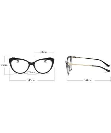 Fuqinqingoz Anti-Blue Light Reading Glasses - Stylish Cat Eye Design Fatigue Relief - Women s +300 C1 - Buy Online on GoSupps.com
