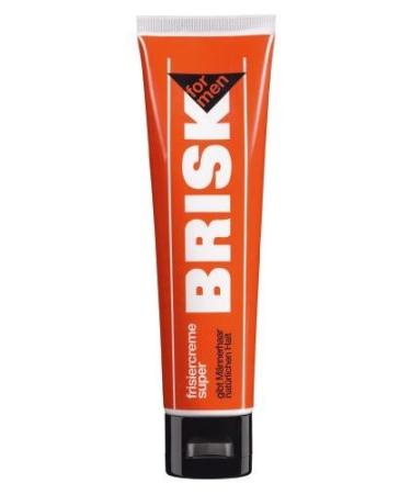 BRISK Brisk 2-pack of 100ml tubes of men's hair styling cream