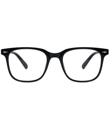PARWANA Anti UV Oversized Stylish Computer Readers - Blue Light Blocking Glasses for Women/Men +350 Black | International Shipping Available - Buy Online on GoSupps.com