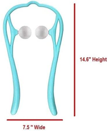 Shiatsu Neck Massager for Muscle Pain Relief - Deep Tissue Trigger Point Massage (1 Pack Pink) - Buy Online on GoSupps.com