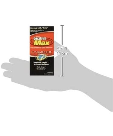 Dexatrim Max Complex-7 Stacker 2 | 60 Capsules - Weight Loss & Fat Burner with 7 Healthy Ingredients for Energy & Appetite Control - Buy Online on GoSupps.com