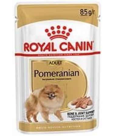 Royal Canin Pomeranian Adult Dog Wet Pouches 85g (Pack of 24)