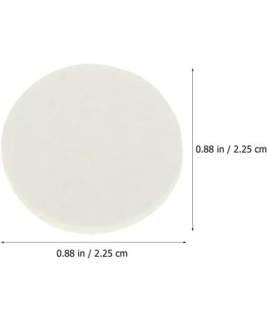 COHEALI 100pcs Cotton Aroma Pads for Car Diffusers | Essential Oil Refill for Locket Necklaces & Diffuser Supplies | Bohemia White Scent Pads - Buy Online on GoSupps.com