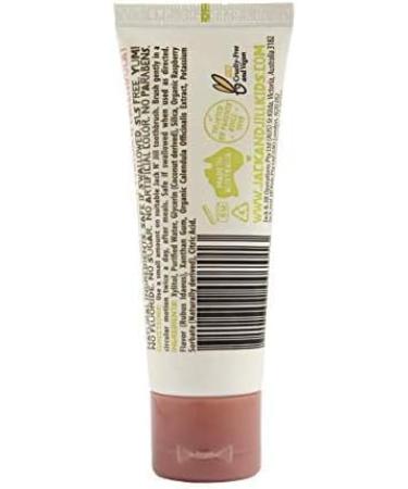 Jack N' Jill Kids Natural Toothpaste - Fluoride-Free & Organic BPA/SLS Free Kids Toothpaste - Blackcurrant & Raspberry Flavor 1.76 oz (Pack of 2) - Buy Online on GoSupps.com